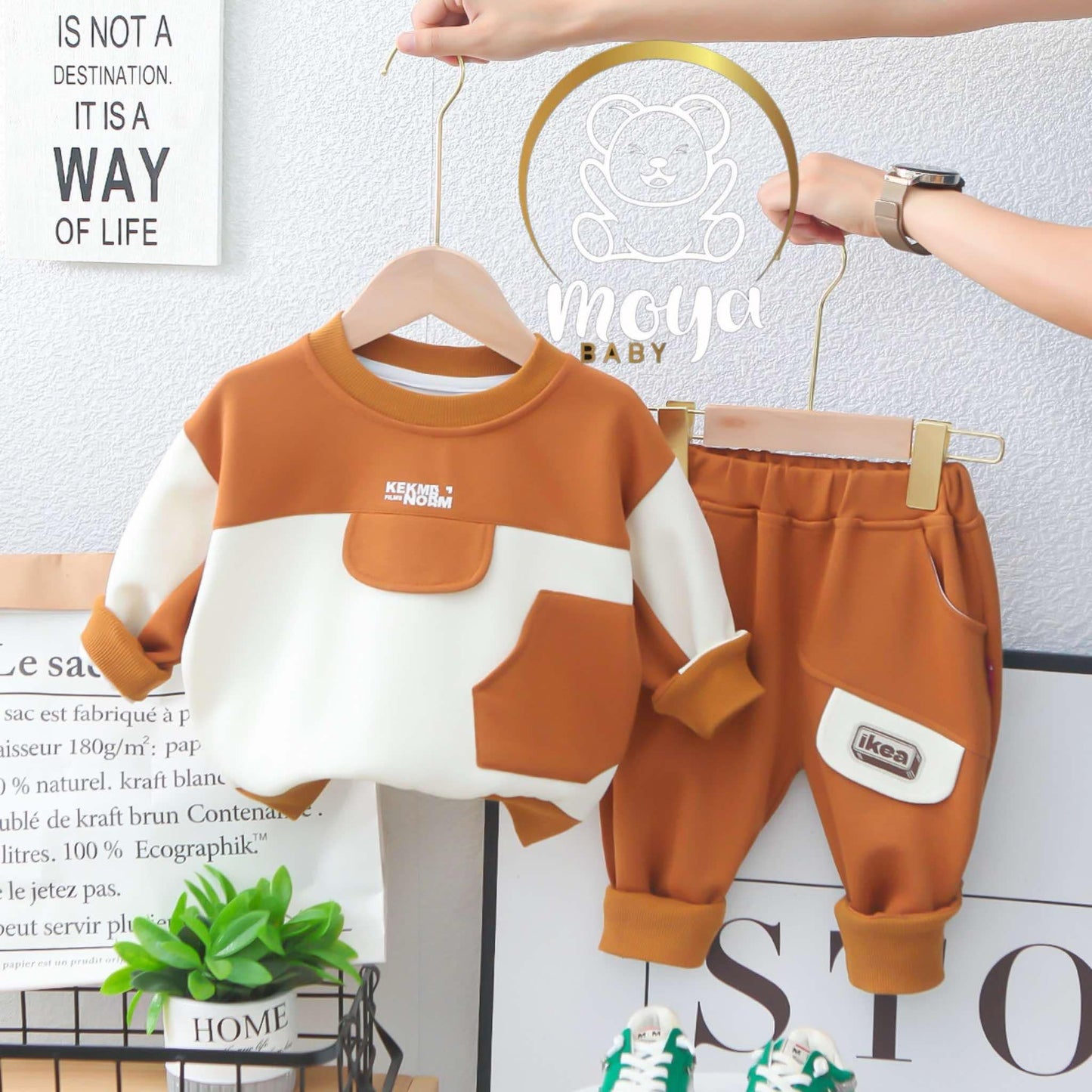 Ensemble left poche