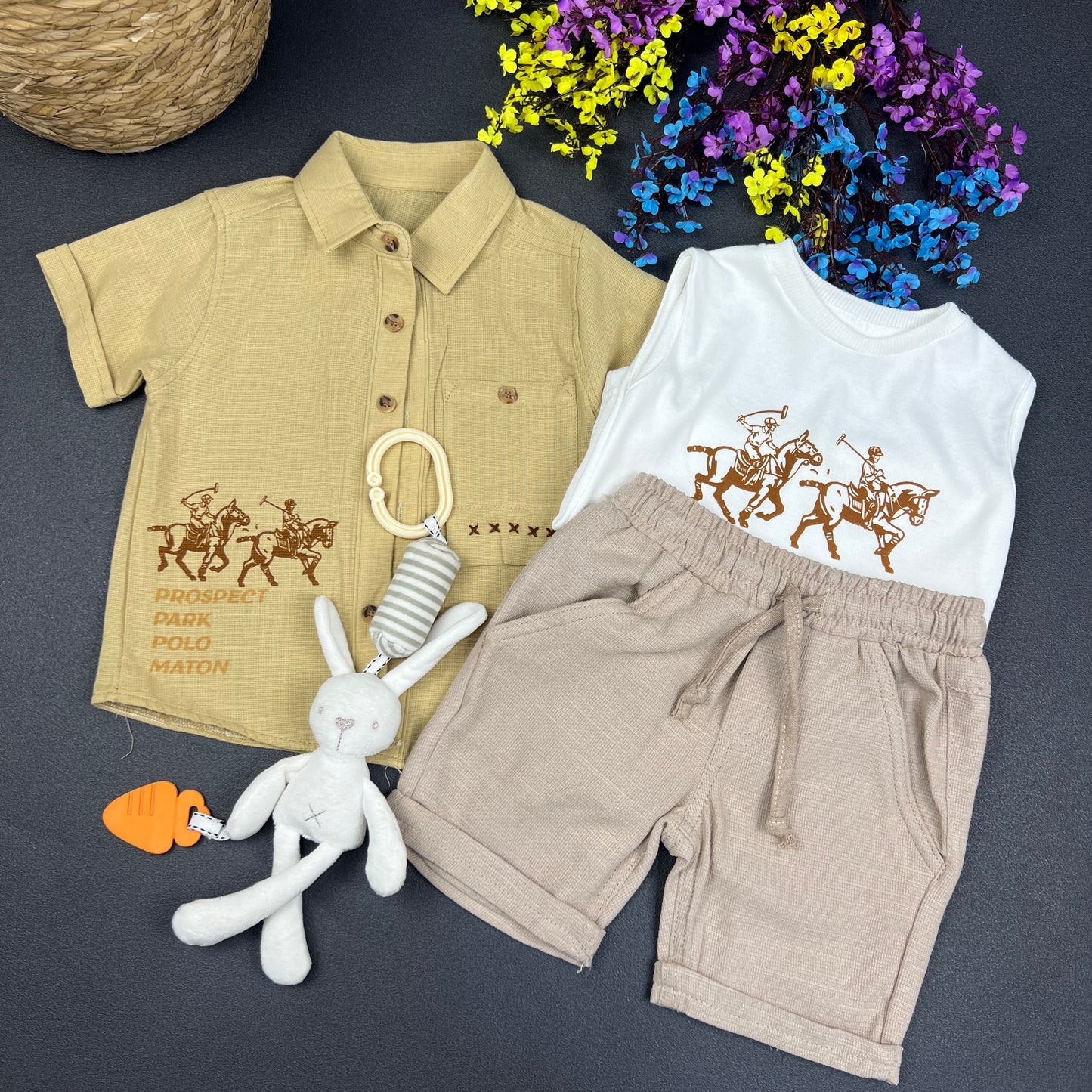 ensemble polo 3 pcs