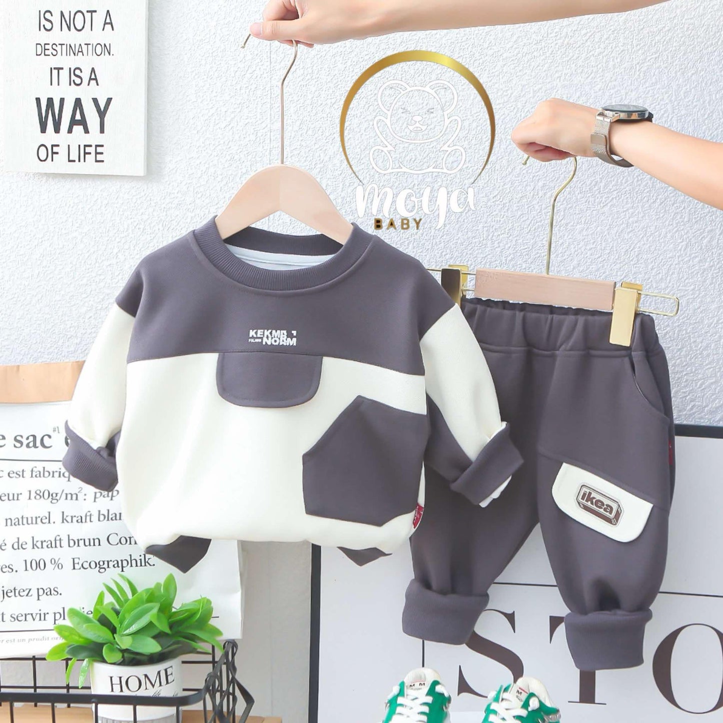 Ensemble left poche