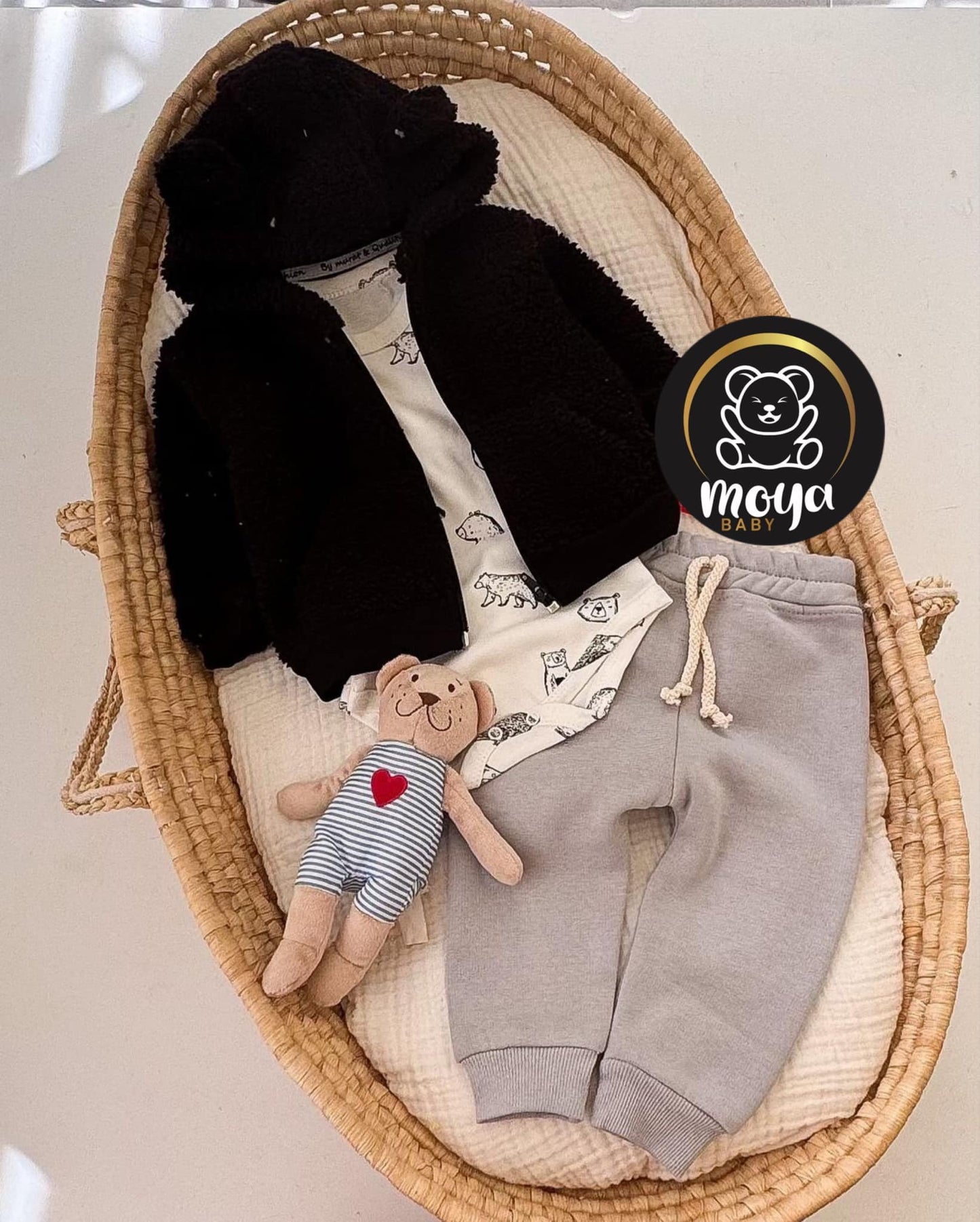 ensemble bear capuche