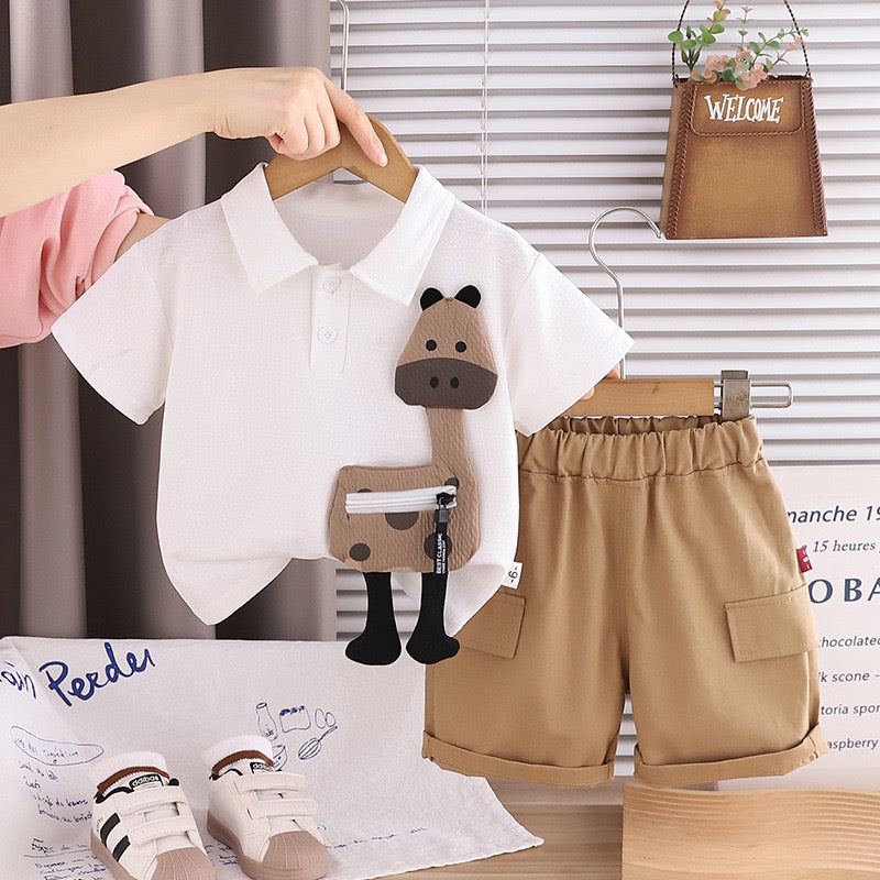 Ensemble summer giraf