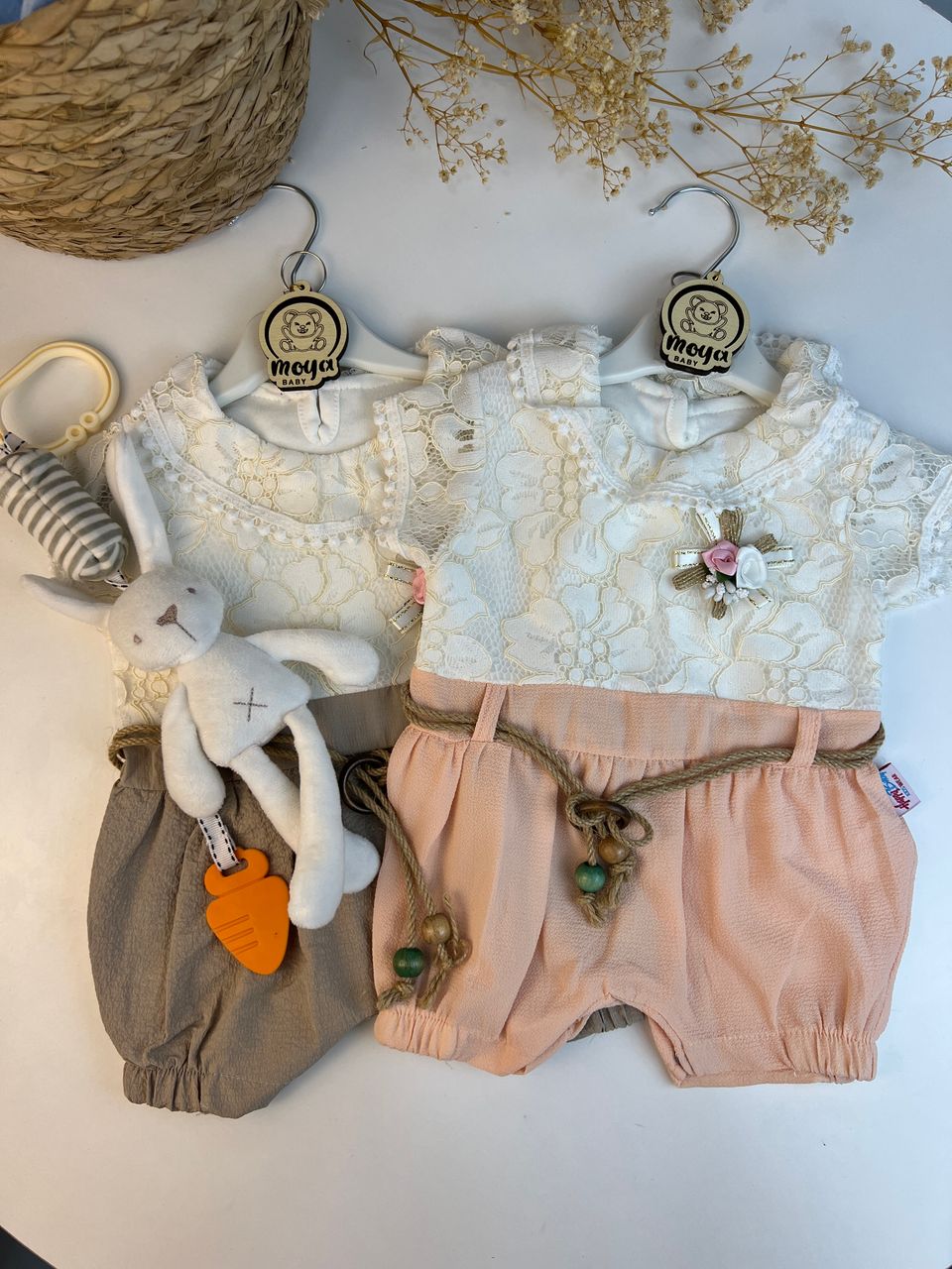 floral baby jumpsuit A04