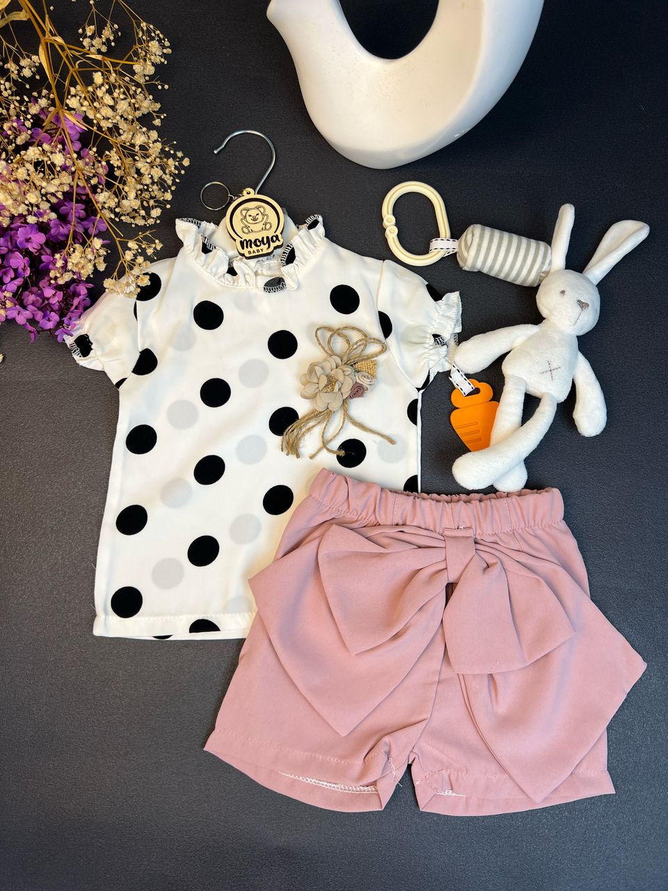 ensemble polkadot A06
