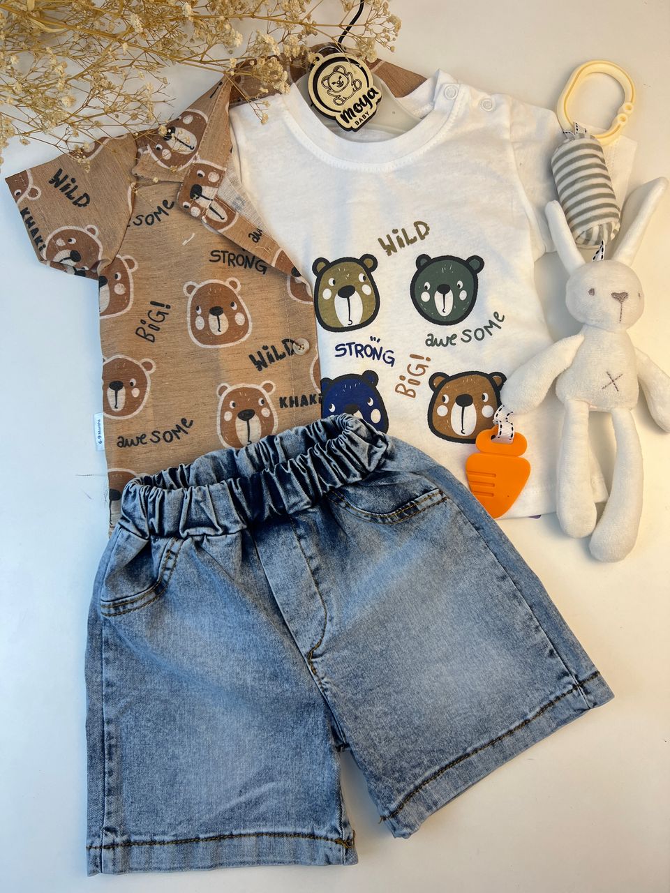 ensemble tiny bear (3pcs) A01