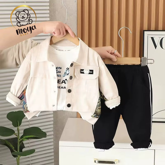 Ensemble black boutons