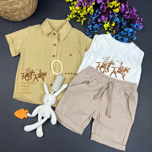 ensemble polo 3 pcs