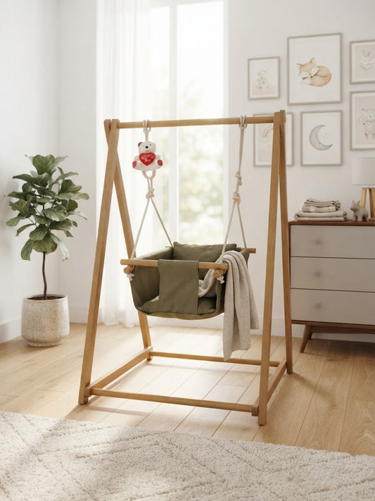 Balançoire en bois