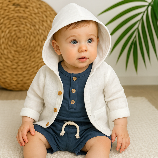 ensemble white cap