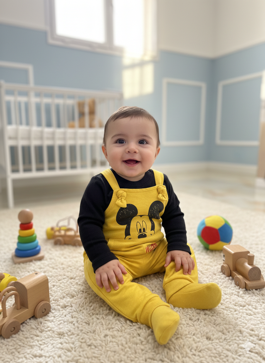 salopette mickey mouse