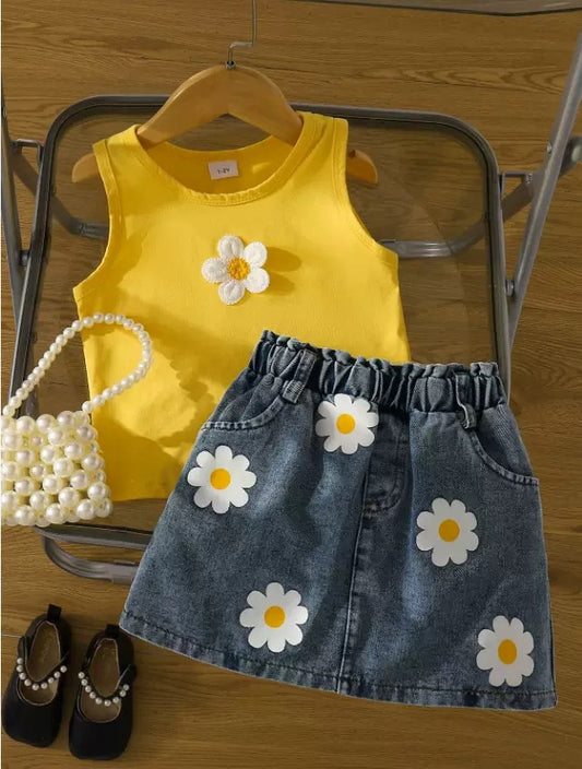 Ensemble jupe sunflower