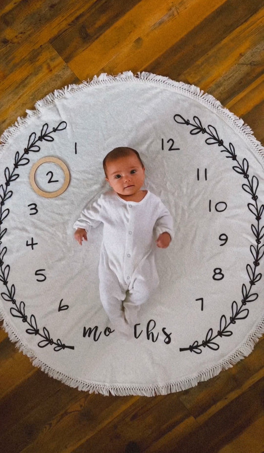 Tapis couverture photo bébé