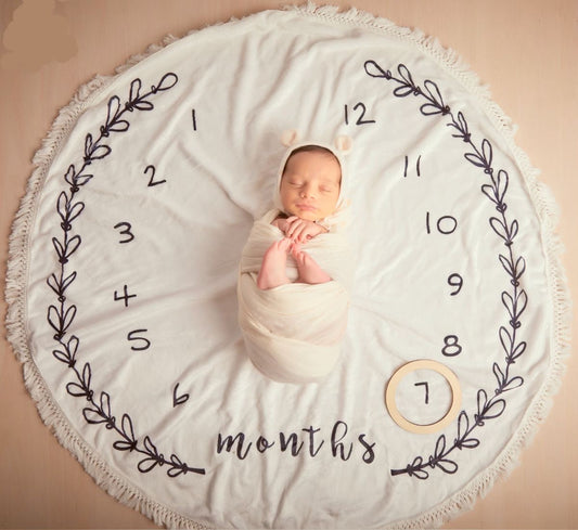 Tapis couverture photo bébé
