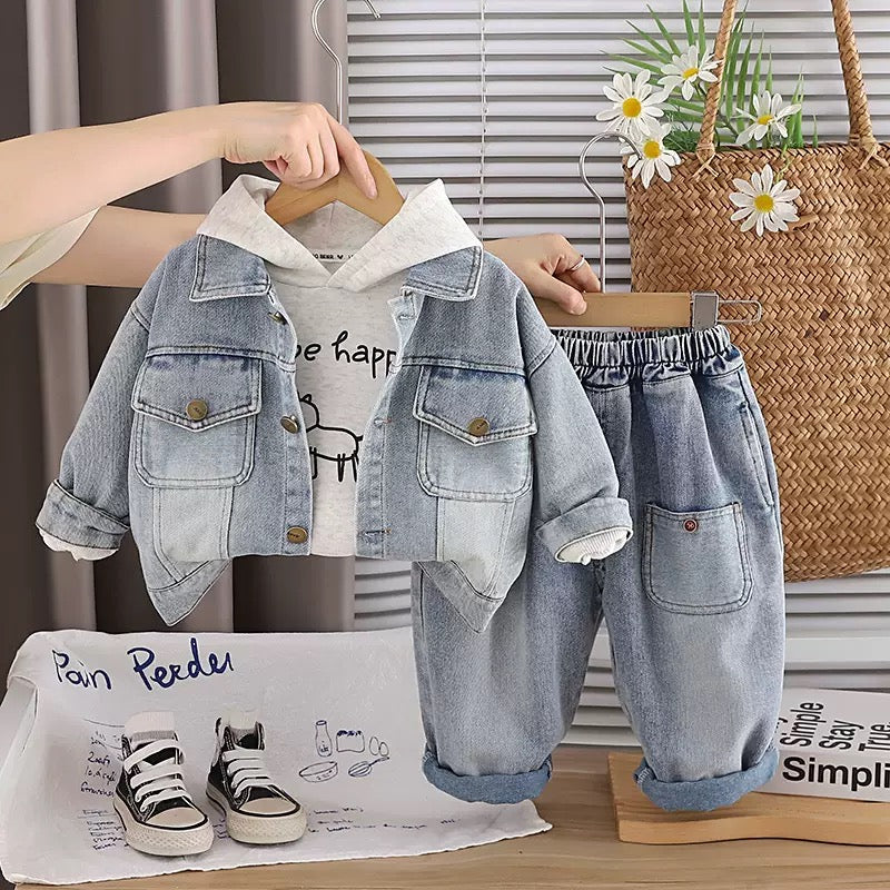ensemble denim look