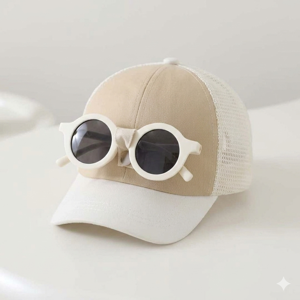 Sunglasses + casquette