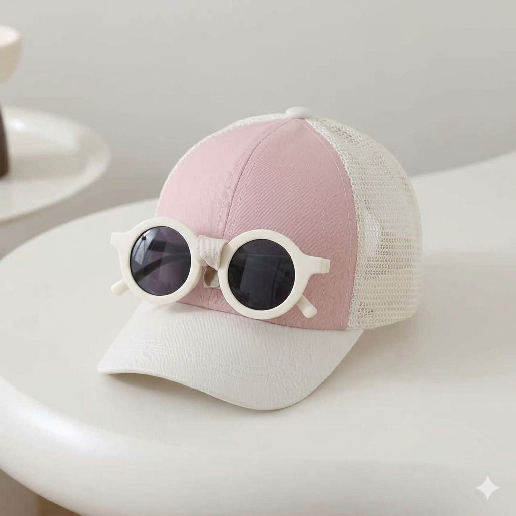 Sunglasses + casquette