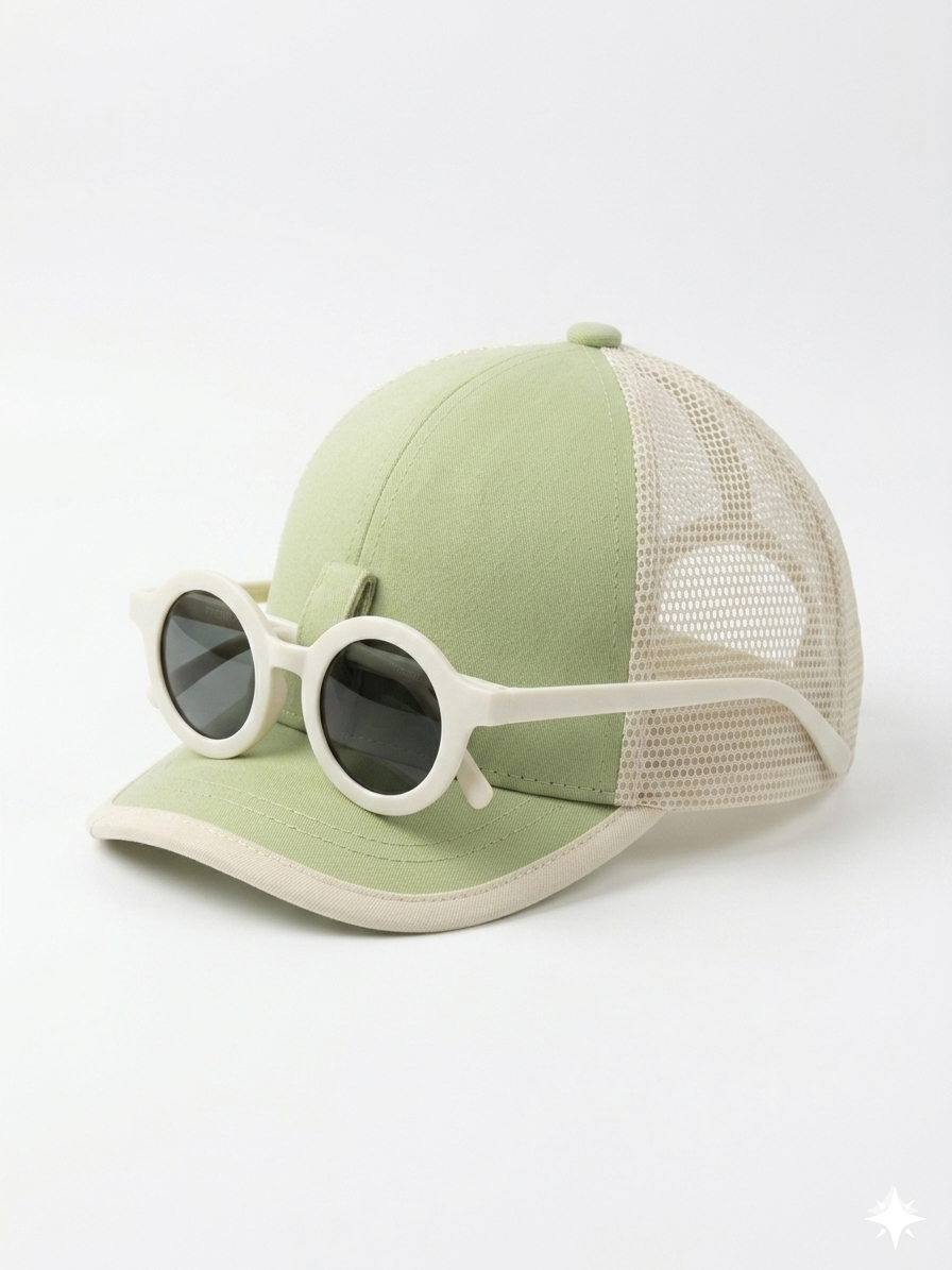 Sunglasses + casquette