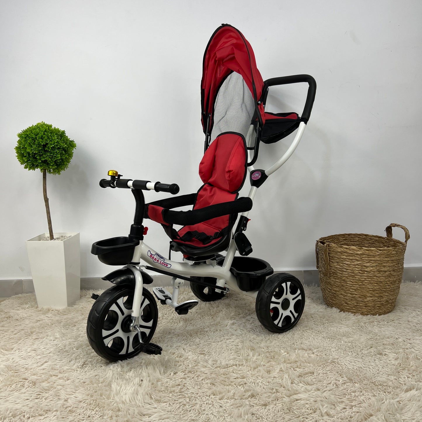 vélo poussette TK