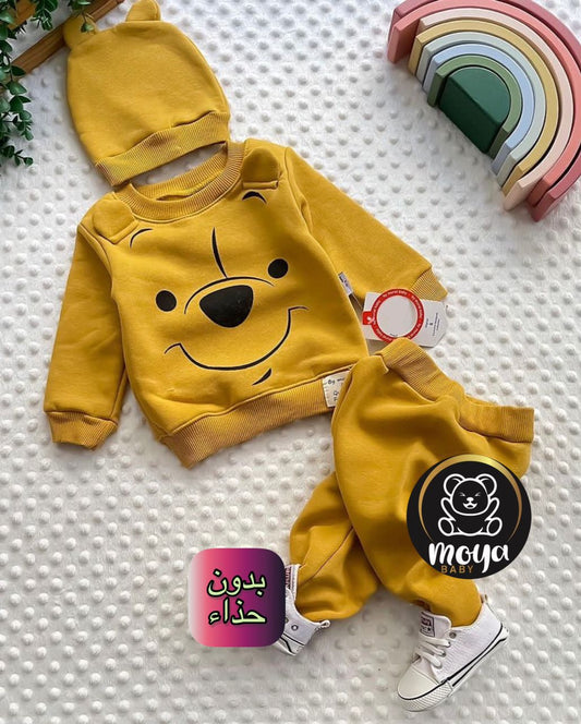 ensemble win jaune