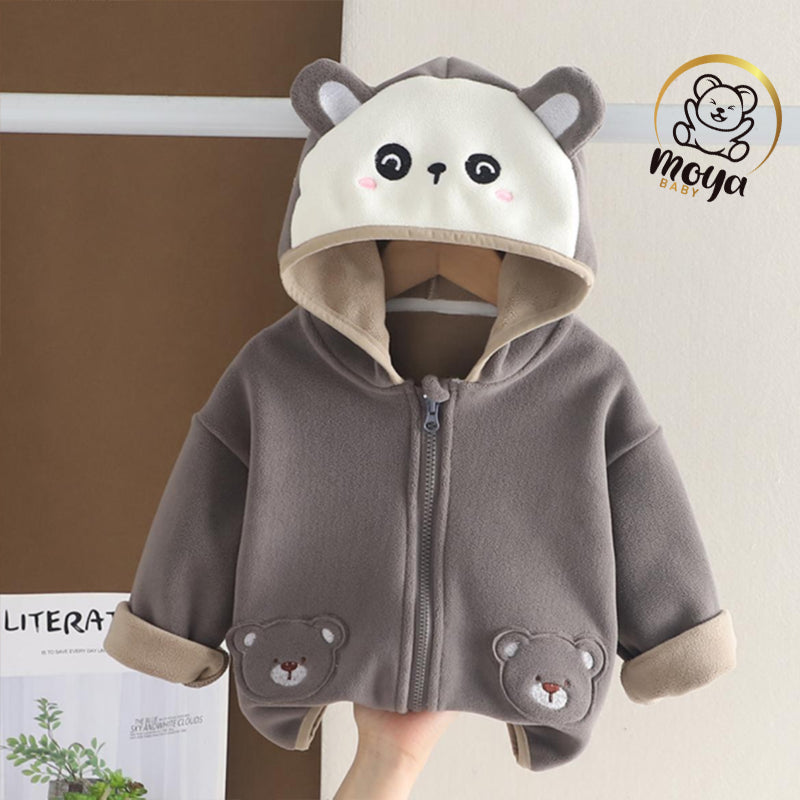 Jacket bear hoodie