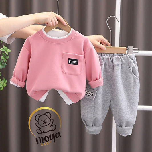 ensemble pink top