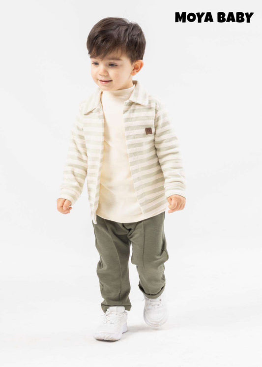 ensemble chemise arayures