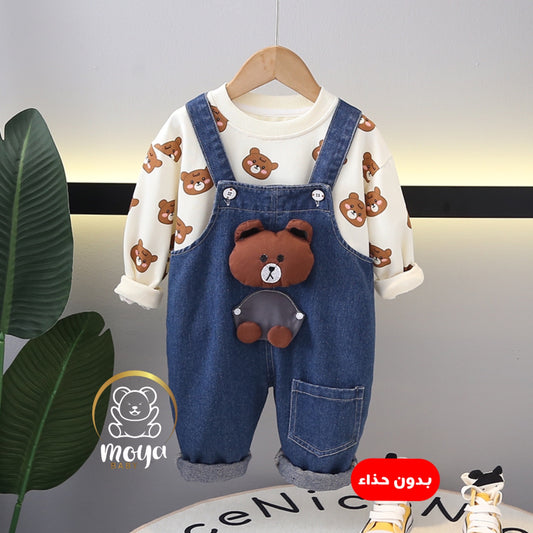 salopette checky bear