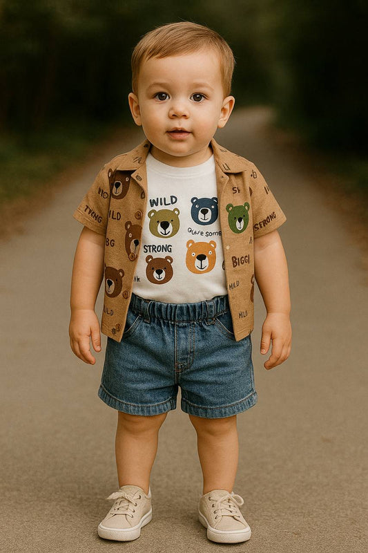ensemble tiny bear (3pcs) A01